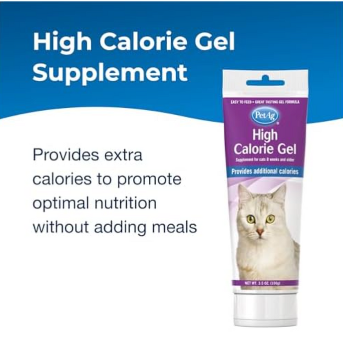 PetAg High Calorie Gel Cat Supplement 3.5oz