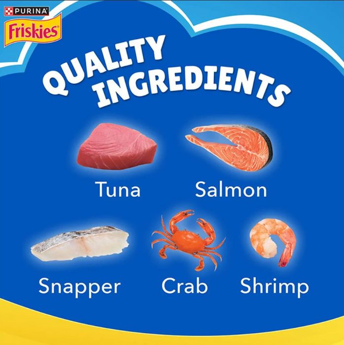 FRISKIES Seafood Sensation Cat Dry Food 1kg