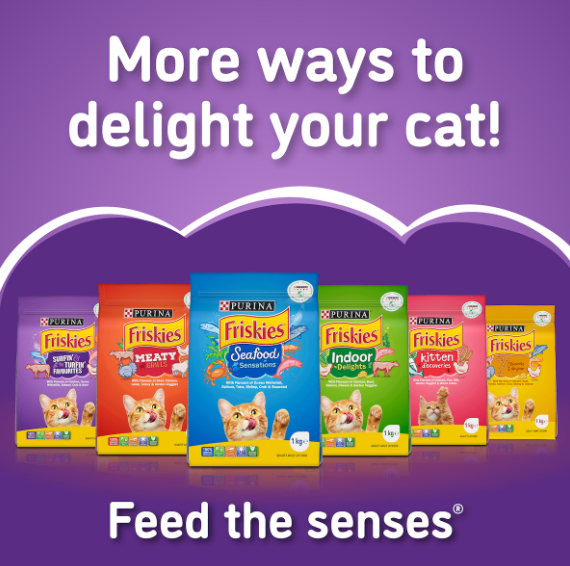 FRISKIES Surfin & Turfin Cat Dry Food 1kg