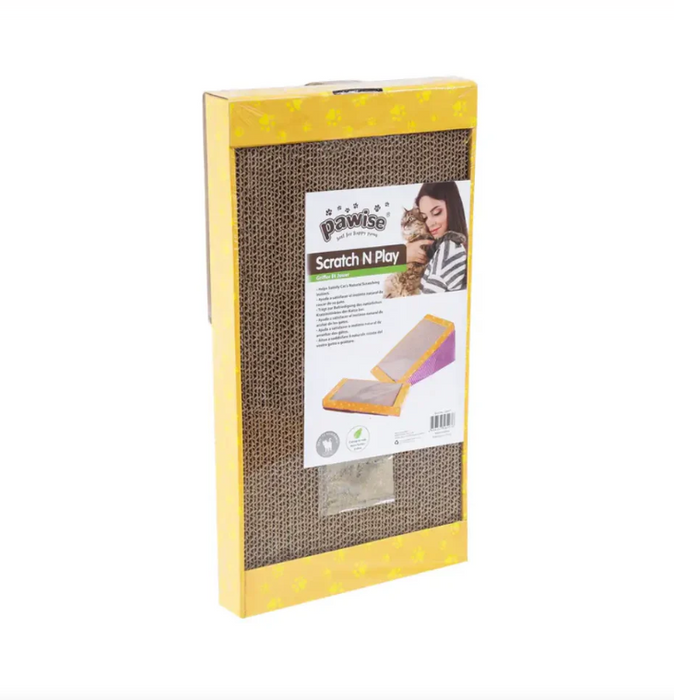 Pawise Cat Scratcher Scratch-N-Play
