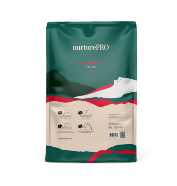 Nurture Pro Natural Bentonite Cat Litter Apple 10L