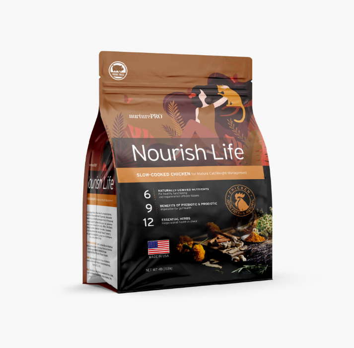 Nurture Pro Nourish Life Chicken Formula For Cat Mature 7+ (2 Sizes)