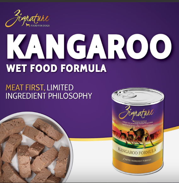 Zignature Kangaroo Formula Dog Wet Food 369g
