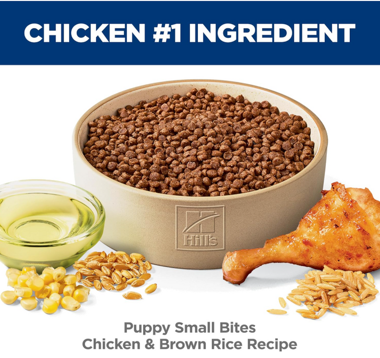 Hill's Science Diet Puppy Chicken Meal & Barley Small Bites (2 Sizes)