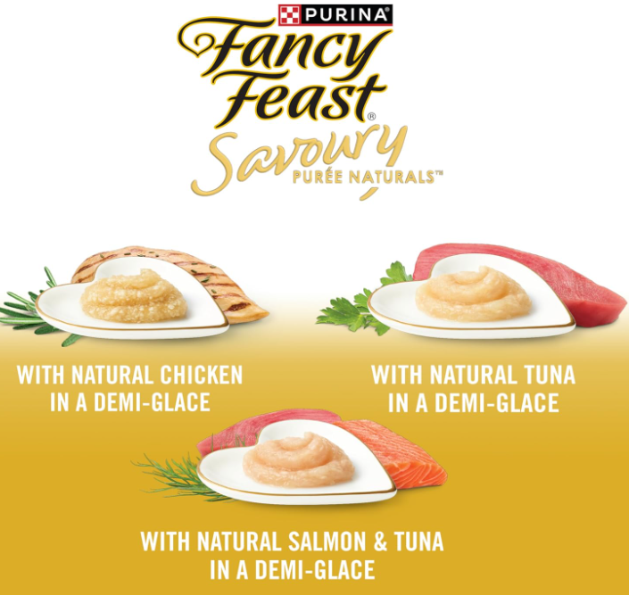 Fancy Feast Purely Natural Treats 30g Variety