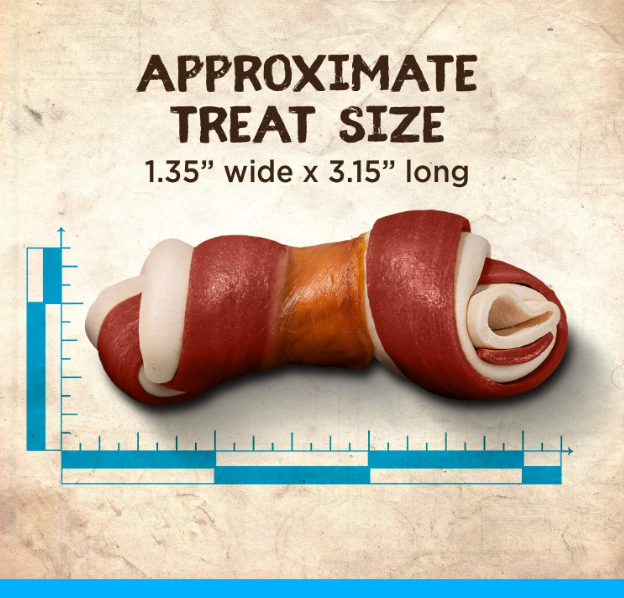 Zoë Better Than Rawhide BBQ Chicken Flavor 10 Mini Bones Dog Treats 234g