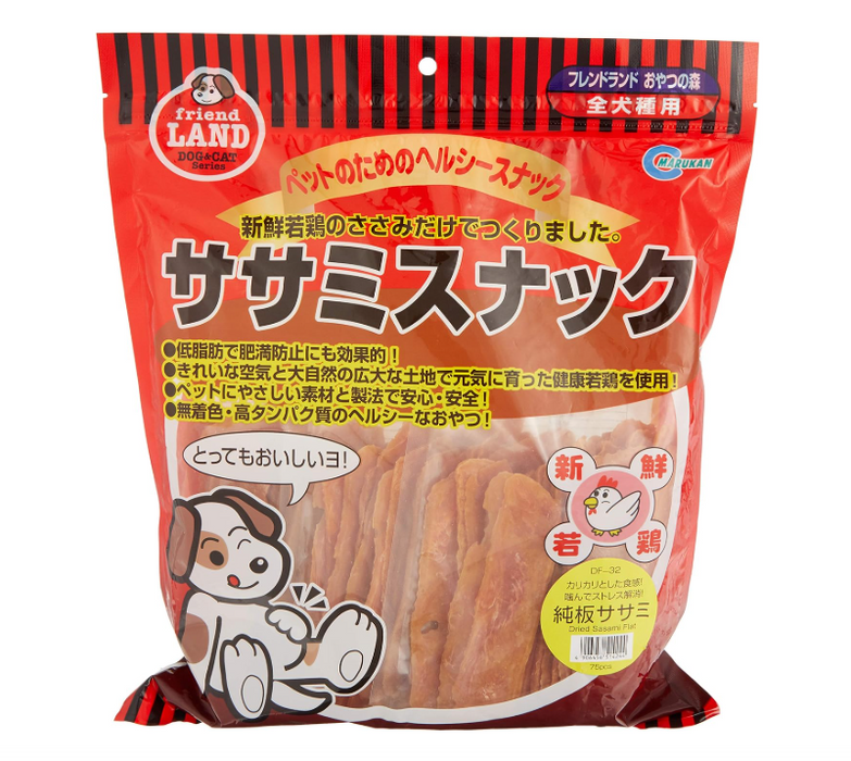 Marukan Dried Sasami Flat 75pcs