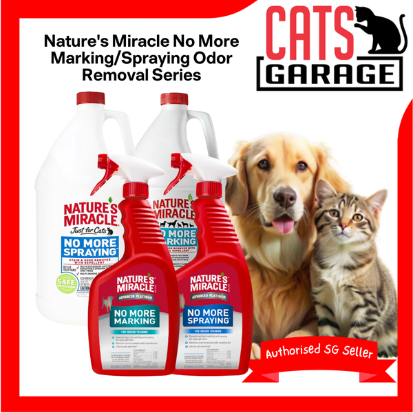 Nature's Miracle No More Marking/Spraying Odor Removal Series