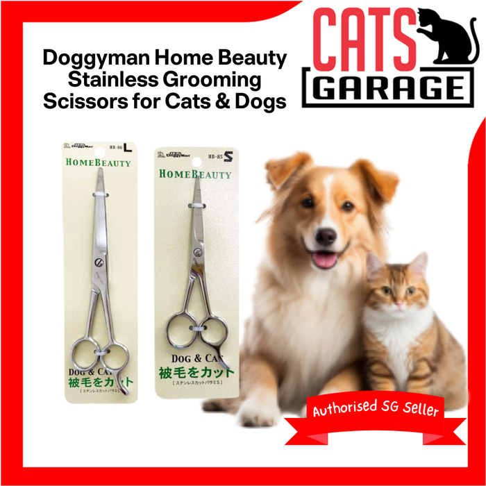Doggyman Home Beauty Stainless Grooming Scissors for Cats & Dogs