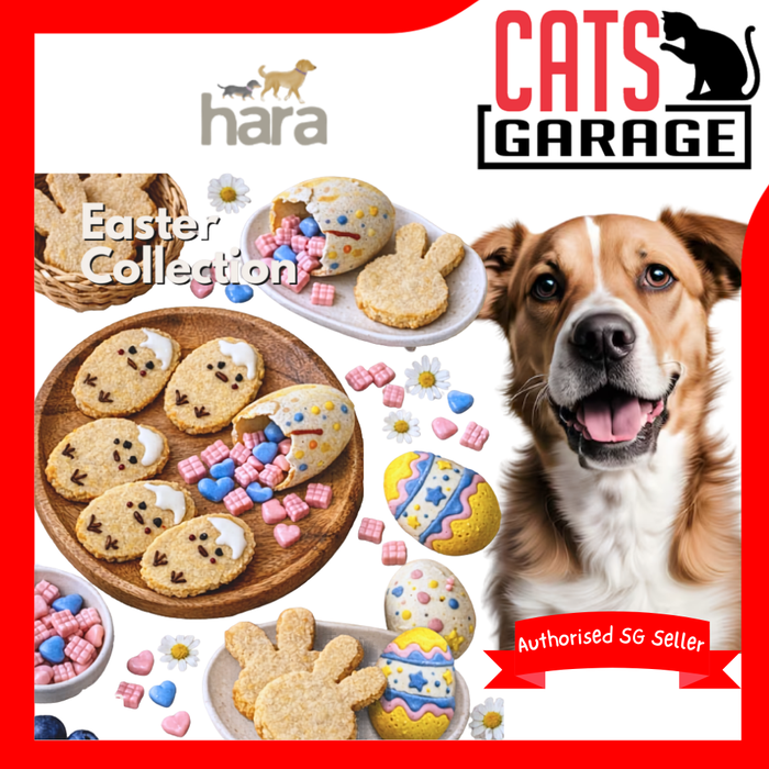 Hara Pets Easter Collection - Easter Egg/Goat Milk Candies Assorted/Goat Milk Cookies/Bunny Cookies