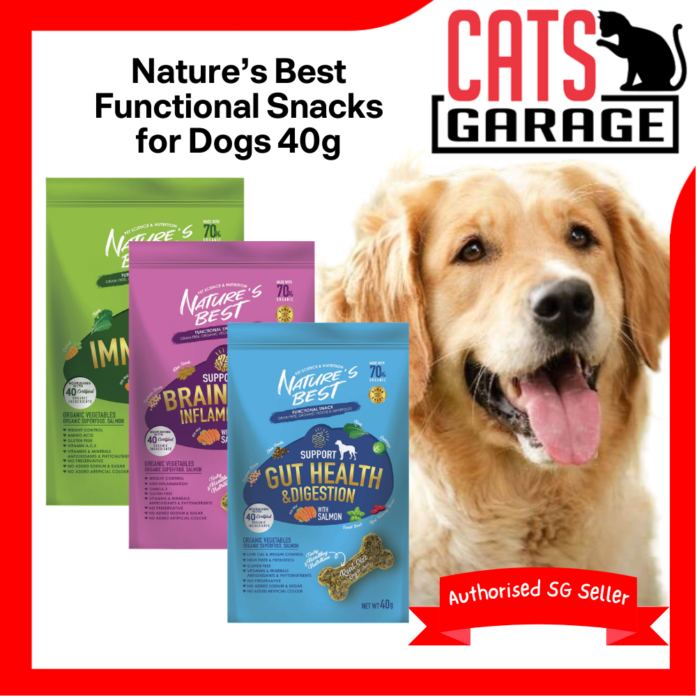 Nature’s Best Functional Snacks for Dogs 40g