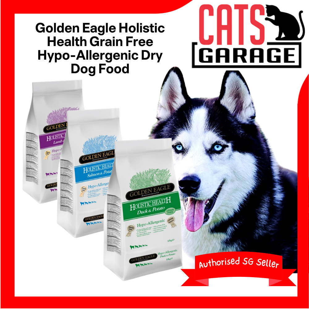 Golden Eagle Holistic Health Grain Free Hypo-Allergenic Dry Dog Food 2kg