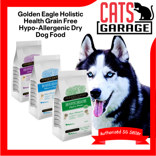 Golden Eagle Holistic Health Grain Free Hypo-Allergenic Dry Dog Food 2kg