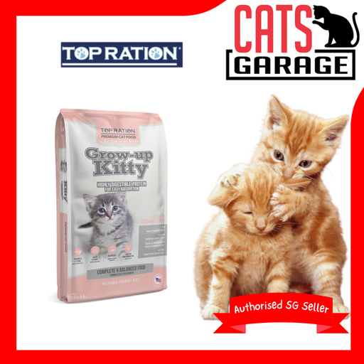 Top Ration Grow-Up Kitty Kitten Dry Cat Food (2 Sizes)