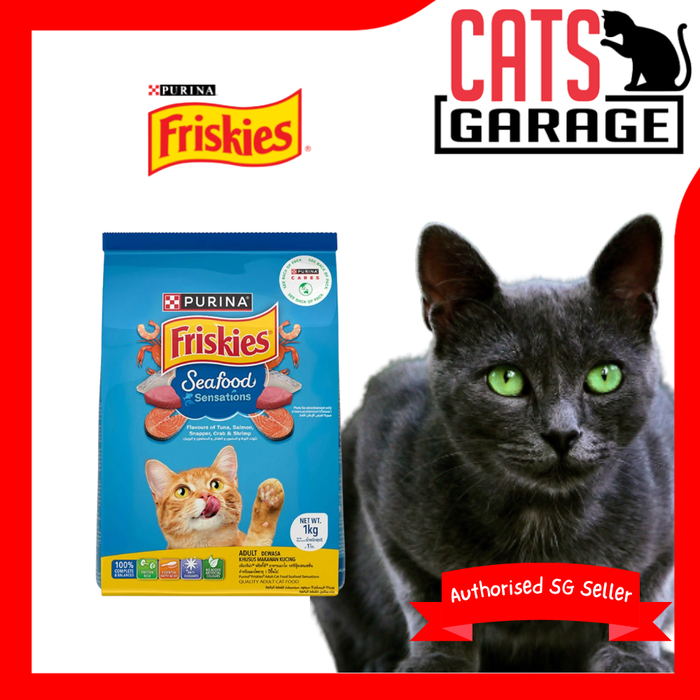FRISKIES Seafood Sensation Cat Dry Food 1kg