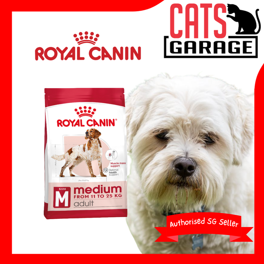 Royal Canin Canine Medium Adult Dry Dog Food 4kg , 10kg