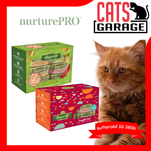 Nurture Pro Longevity Grain-Free Canned Cat Food 80g X6