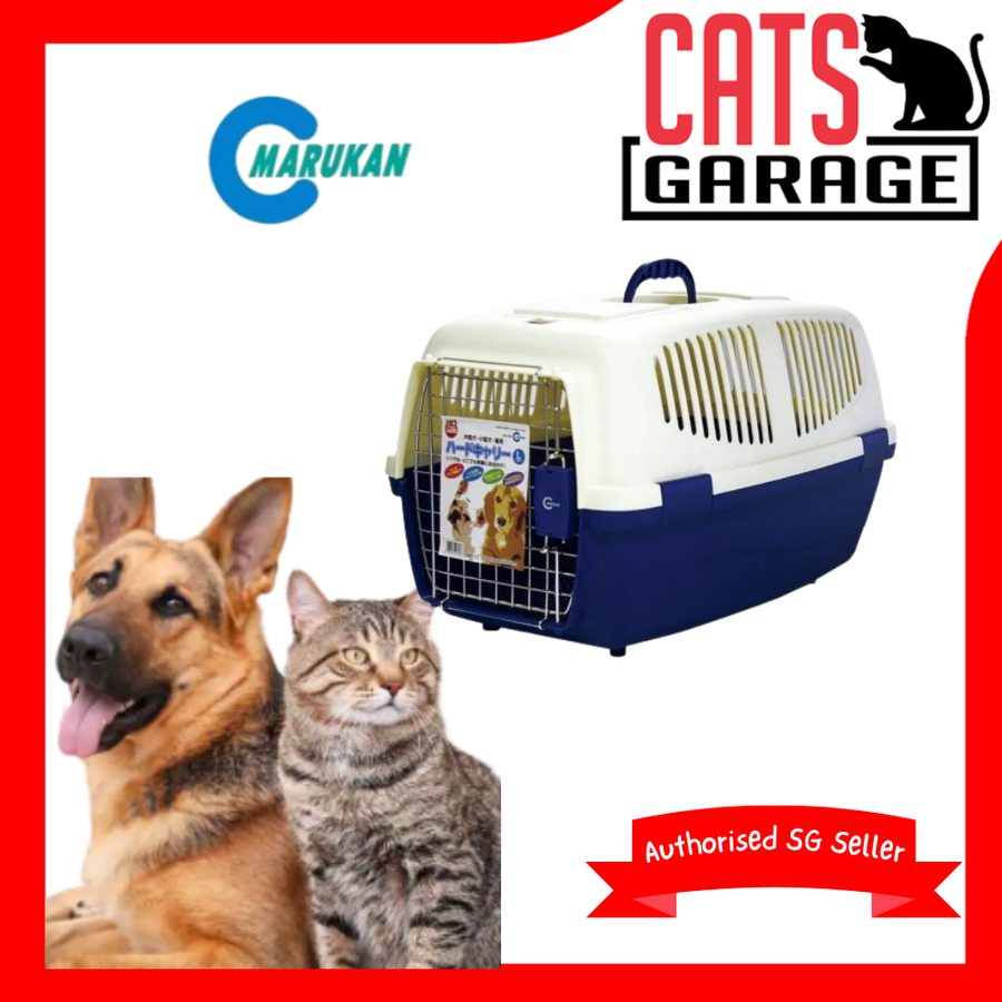 Marukan Pet Carrier L - Blue