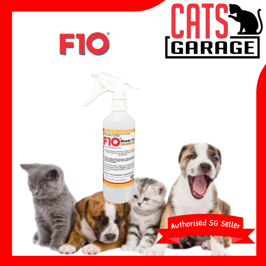 F10 Pre-Diluted Ready-To-Use Disinfectant Spray 500ml