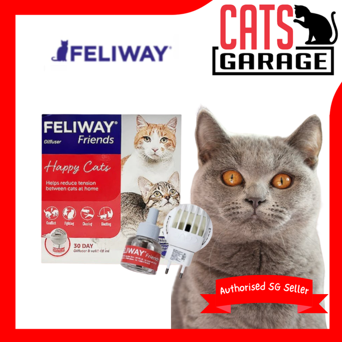 Feliway Friends 30 Day Starter Kit Plug-In Diffuser & Refill 48ml
