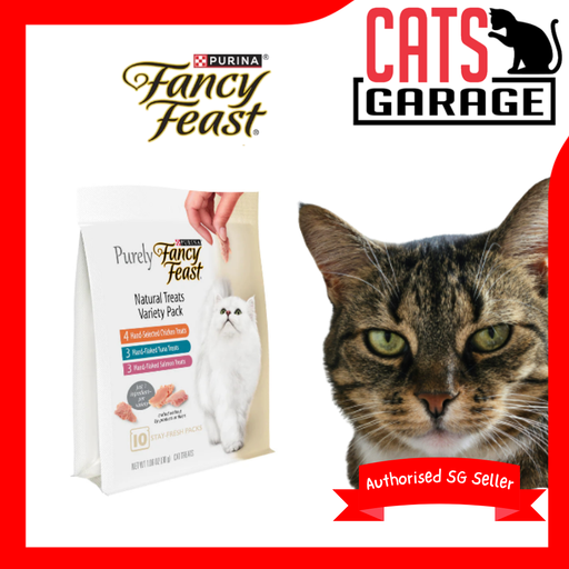 Fancy Feast Purely Natural Treats 30g Variety
