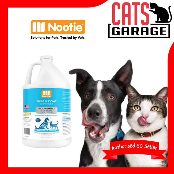 Nootie™ Nourishing Shampoo Sweet Pea & Vanilla 1 Gallon [Dogs & Cats]