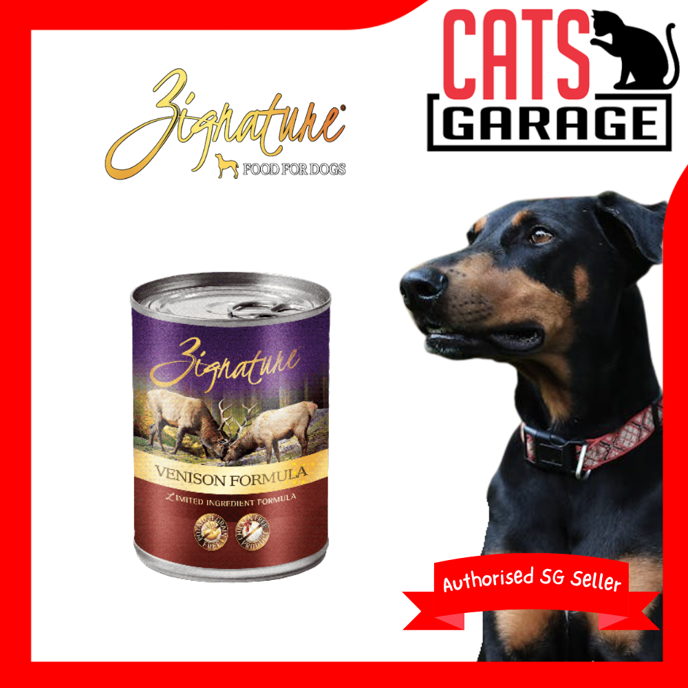 Zignature Venison Formula Dog Wet Food 369g