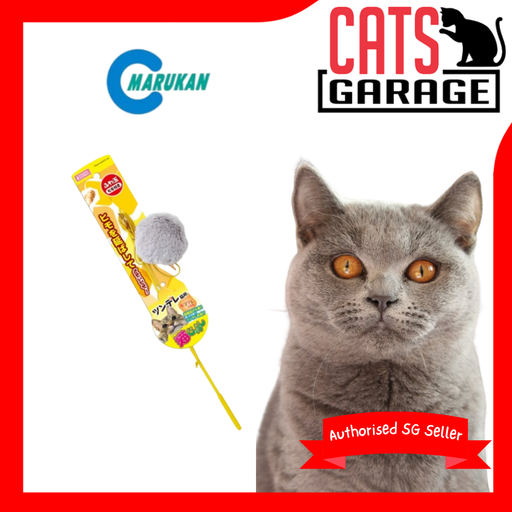 Marukan Furball Wand Toy for Cats