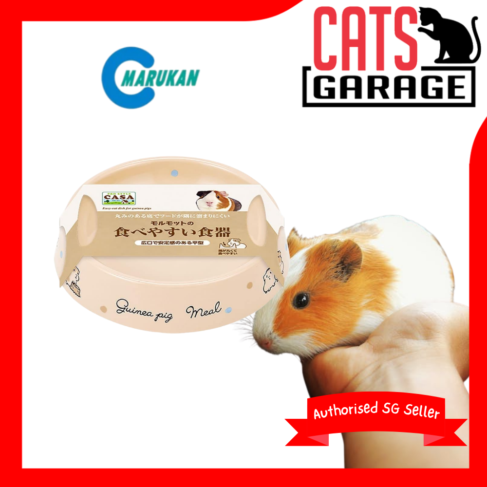 Marukan Casa Easy-Eat Dish for Guinea Pig