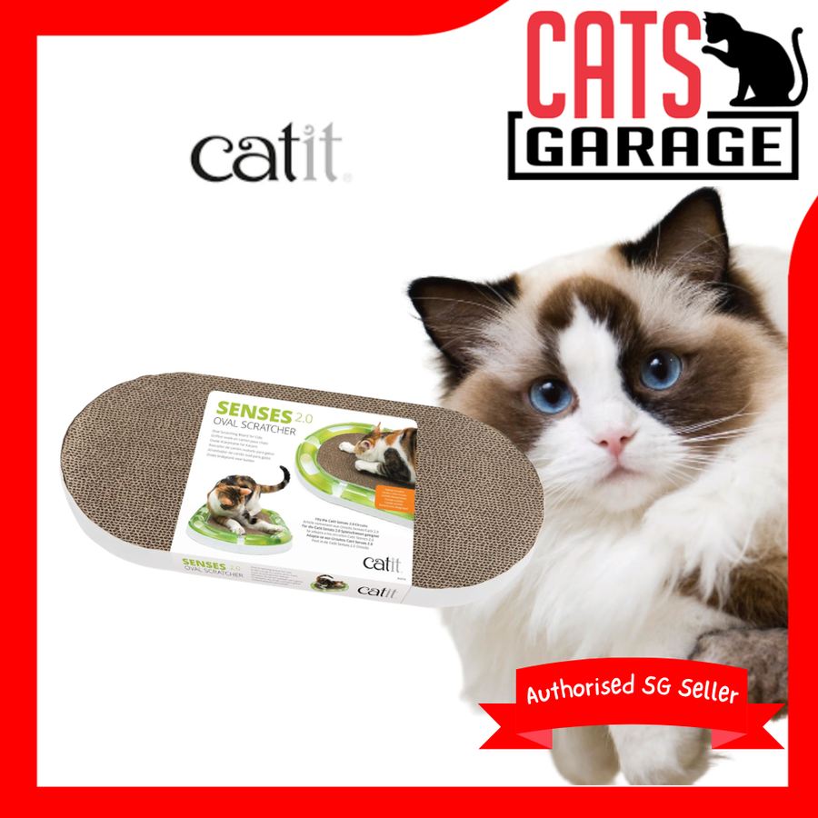 Catit Senses 2.0 Oval Circuit Scratcher