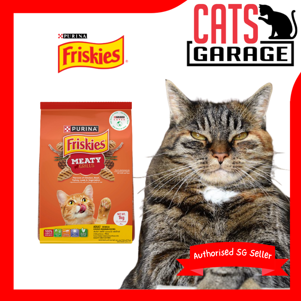 FRISKIES Meaty Grills Cat Dry Food 1kg