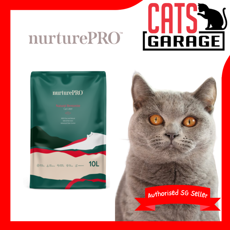 Nurture Pro Natural Bentonite Cat Litter Apple 10L