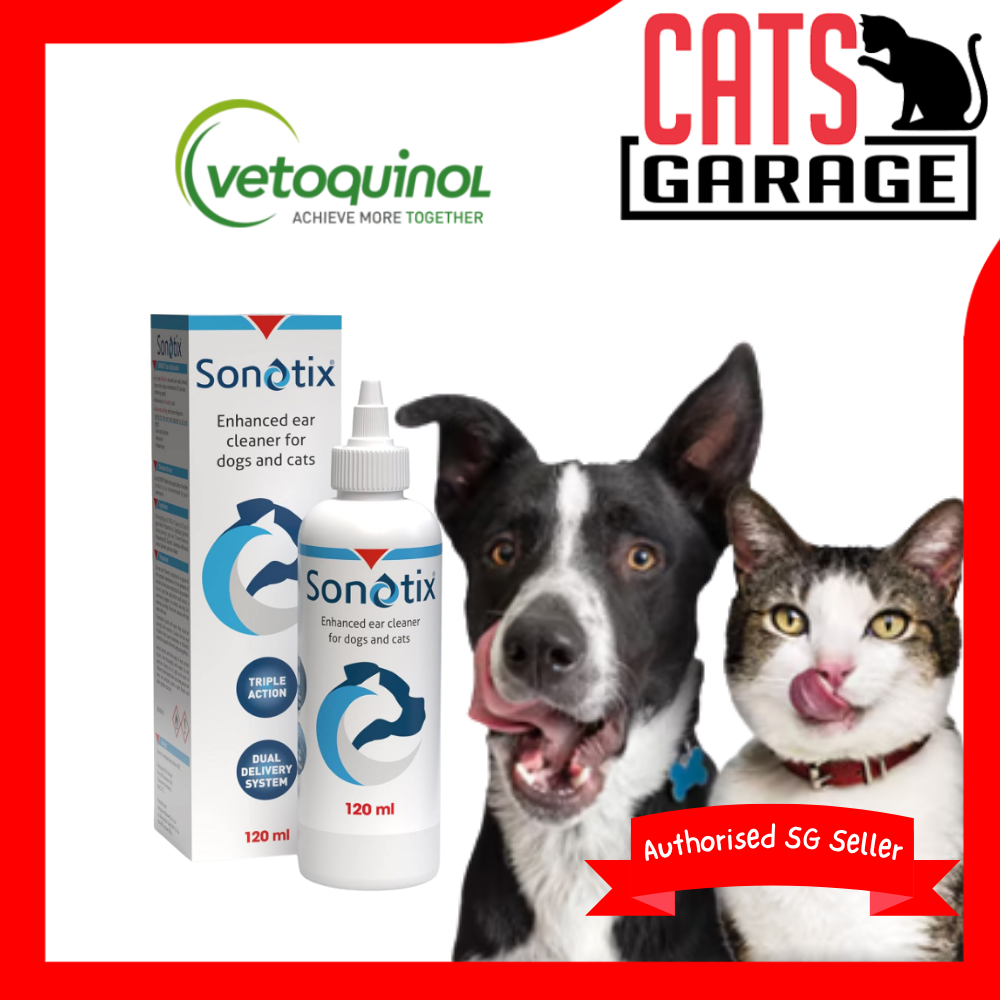Vetoquinol Sonotix Enhanced Ear Cleaner 120ml