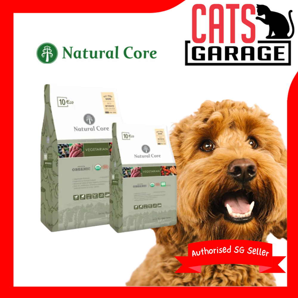 Natural Core Eco 10 Organic Vegetarian Dry Dog Food (2 Sizes)