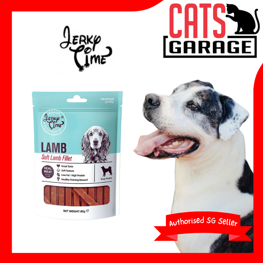 Jerky Time Soft Lamb Fillet for Dogs 80g
