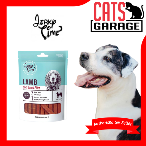 Jerky Time Soft Lamb Fillet for Dogs 80g