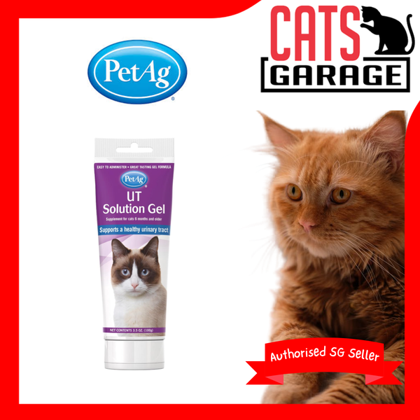 PetAg Urinary Tract Solution Gel Cat Supplement 3.5oz