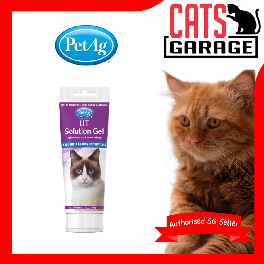 PetAg Urinary Tract Solution Gel Cat Supplement 3.5oz