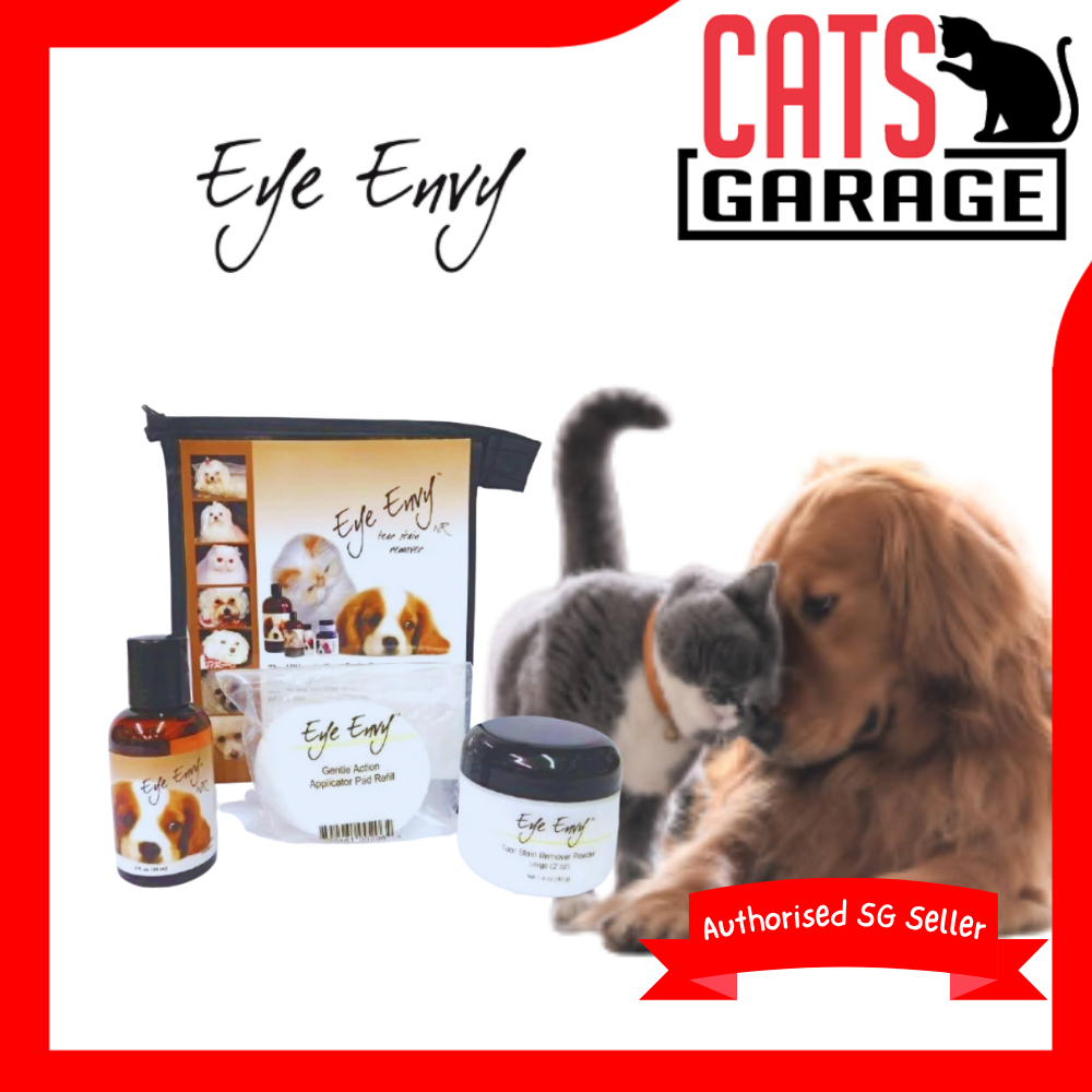 Eye Envy Tear Stain Remover Starter Kit for Cats & Dogs