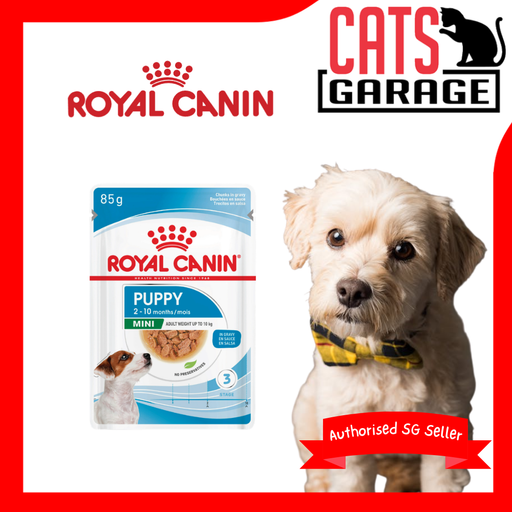 Royal Canin Mini Puppy Pouch Wet Dog Food 85g (12 Pouches)