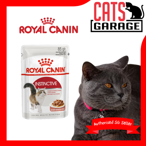 Royal Canin Feline Pouch Instinctive Adult Cat Wet Food in Gravy 85g X12