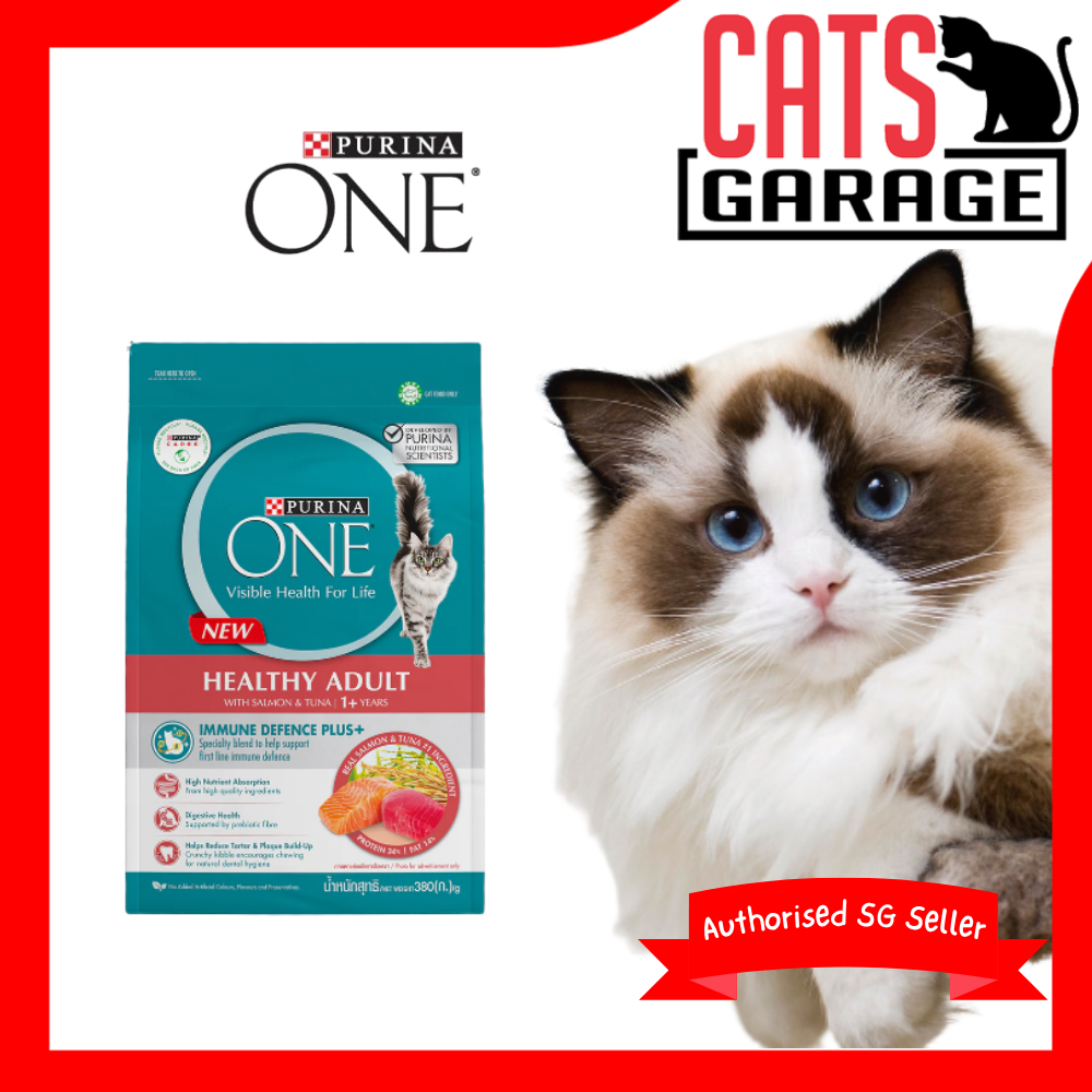 Purina One Healthy Adult Salmon and Tuna 1.2kg