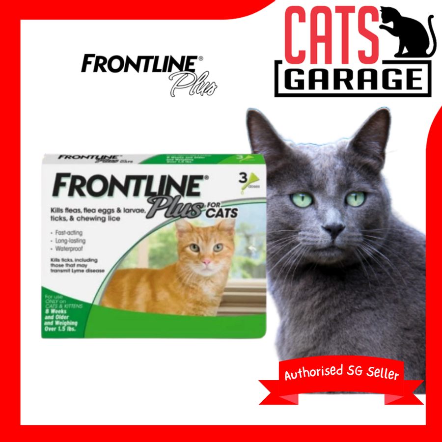 Frontline Spot On For Cats | Anti fleas and Ticks (2 Sizes)