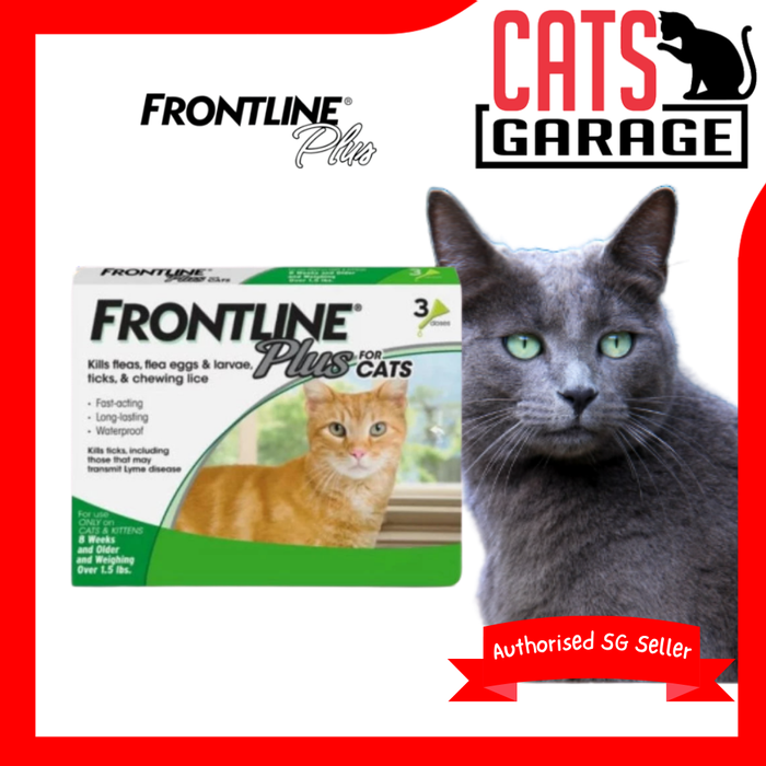 Frontline Spot On For Cats | Anti fleas and Ticks (2 Sizes)