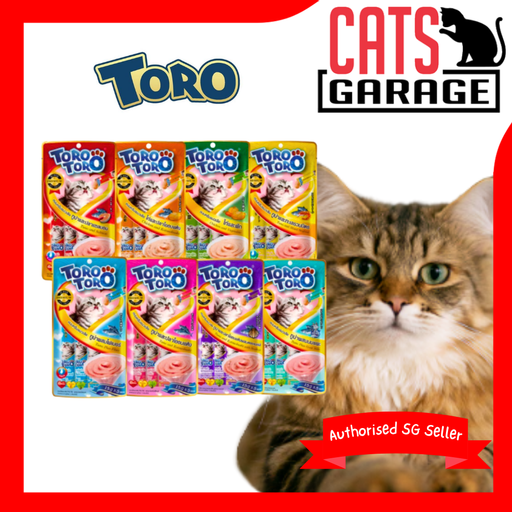 [LIMITED PROMO] Toro Liquid Cat Treats | 15g X 5 Sticks