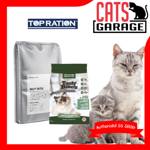 Top Ration Premium Tasty Bites All Life Stages Dry Cat Food (2 Sizes)