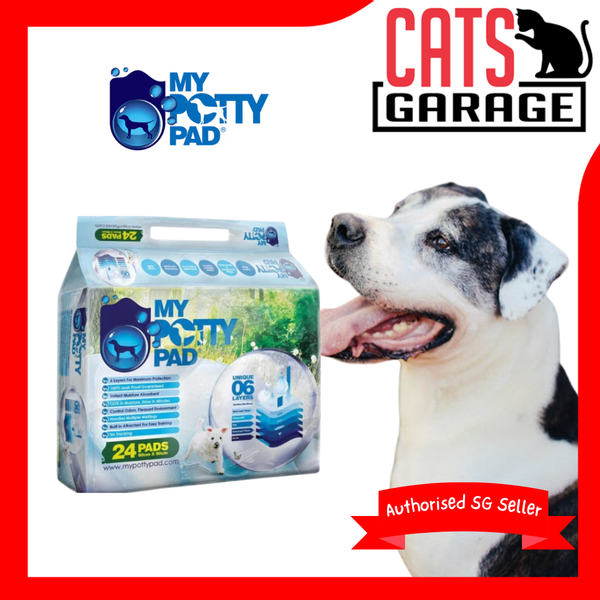 My Potty Pad Dog Training Pads | Unscented & Charcoal | Super Absorbent | Leak-Proof | Puppy & Pet Pee Pads