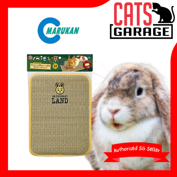 Marukan Relaxing Rabbits Grass Mat (2 Sizes)