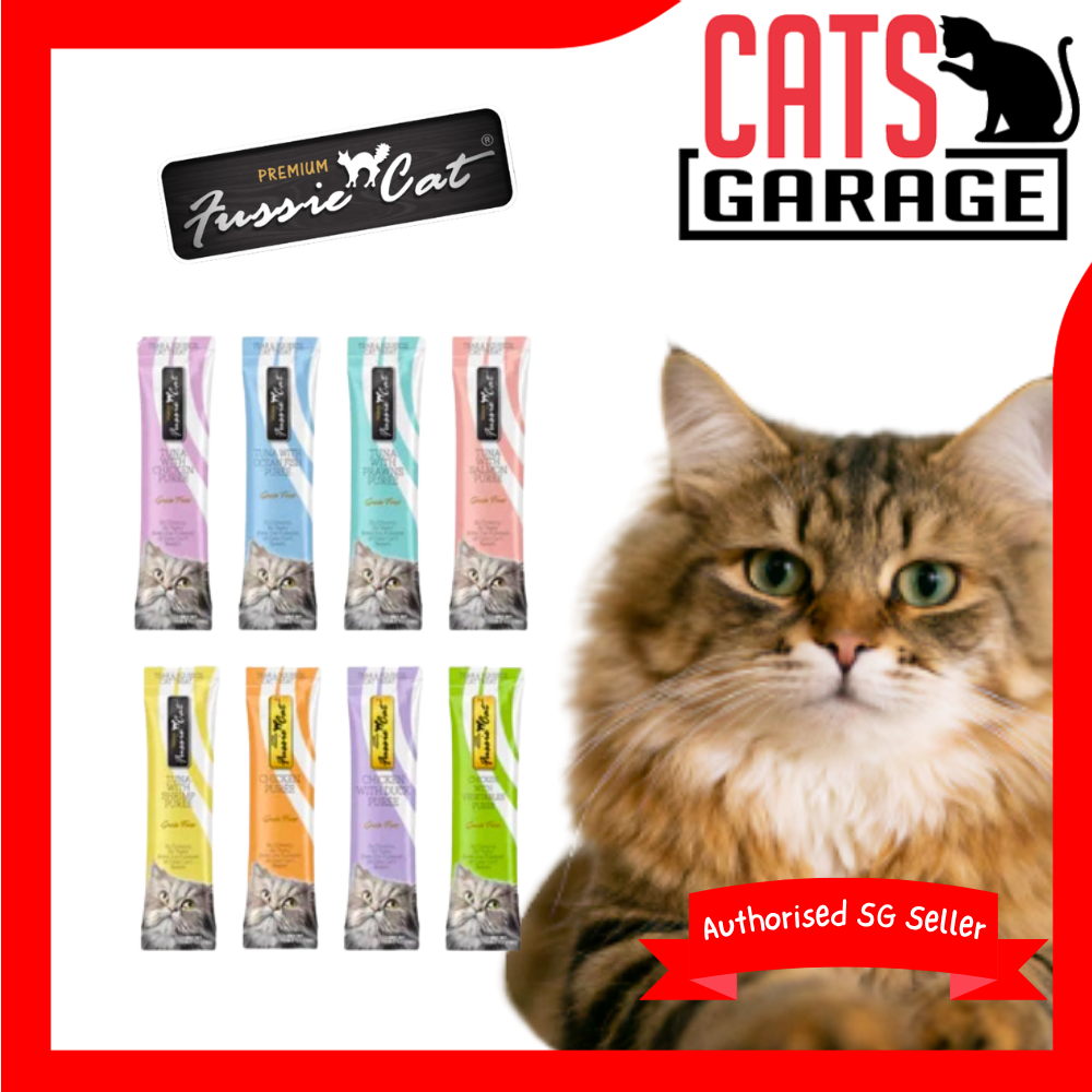 Fussie Cat Puree Premium Cat Treats 14g (1pc)