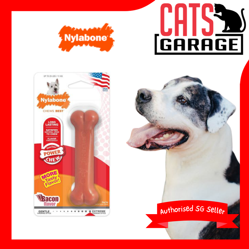 Nylabone Dura Chew Bacon Wolf Dog Toy